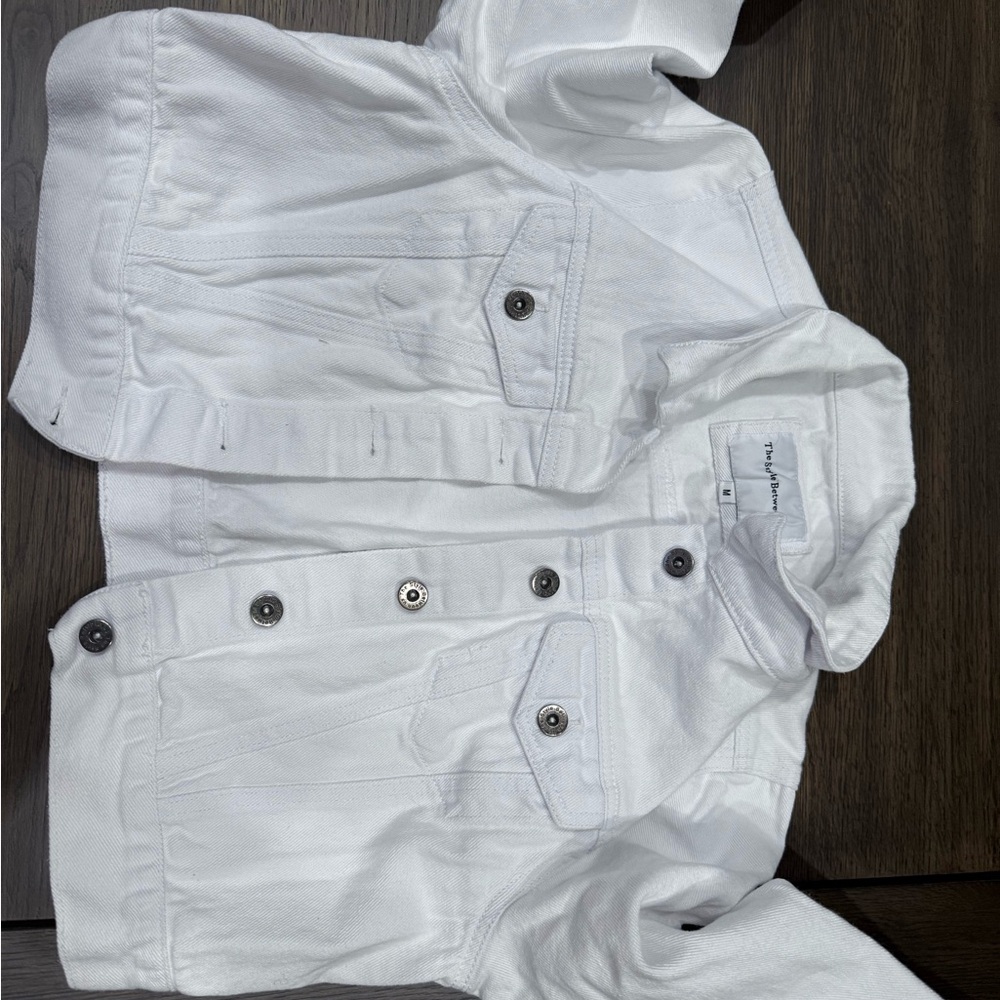 White Denim Jacket